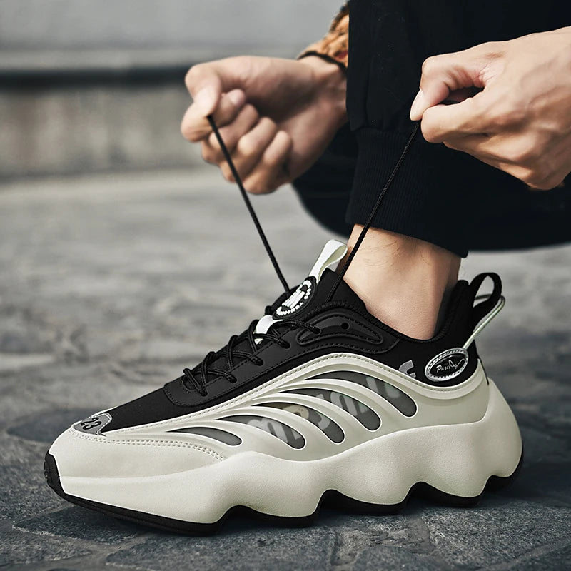 Men's Luxury Casual Sneakers Breathable Running Shoes/Fashion Loafers Male Tennis Trainer Race Comfortable Shoes for Men