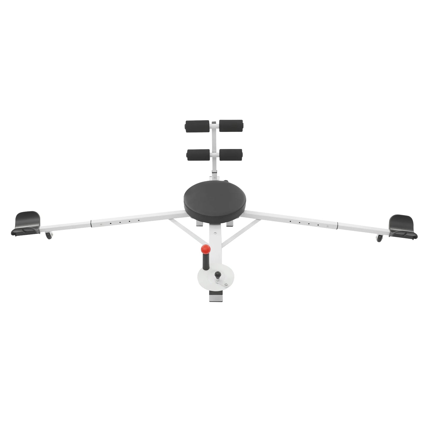 Foldable Leg Stretcher for Splits Yoga Dance Adjustable/0-180° Opening Angle with 5 Telescopic Levels Ergonomic Backrest Machine