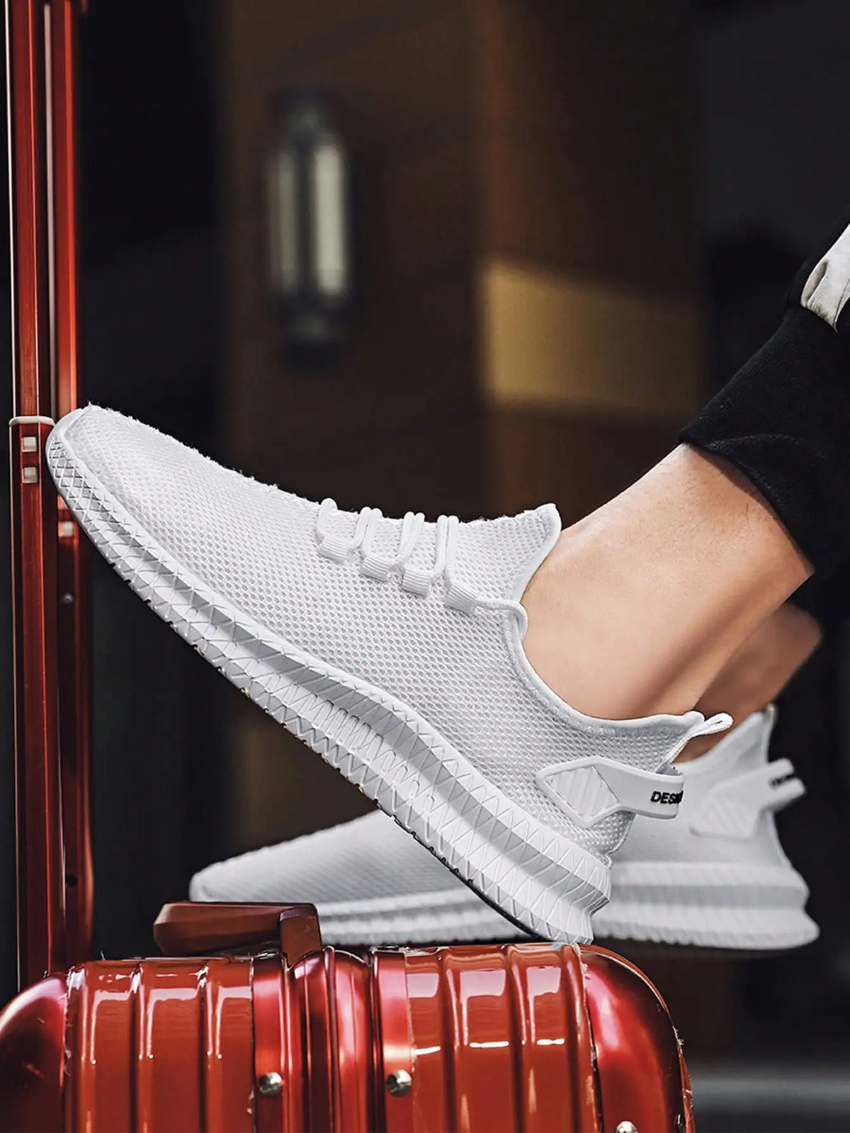 Men's Low-Help With Anti-Slip And Wear-Resistant Four Seasons/Breathable Fashion Lightweight Men's Shoes Casual Shoes Running