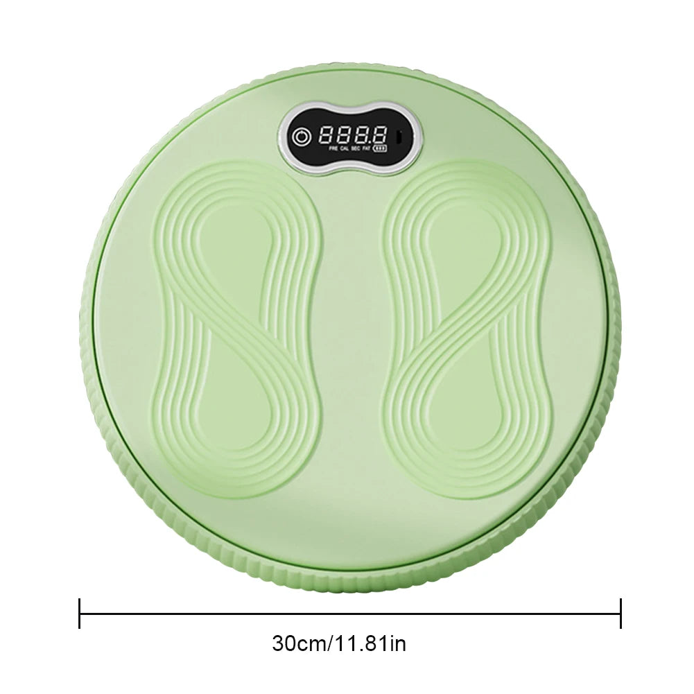 Core ABS Twister Board Slimming Gym Equipment/4 Modes Feet Exerciser Balance Board Disc