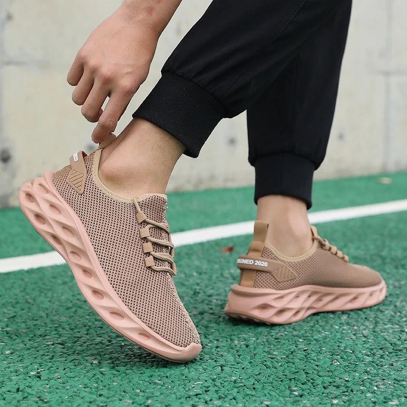 Man Running Shoes Comfortable Breathable Men's Sneakers Casual/Antiskid Wear-resistant Jogging Men Women Outdoor Sports