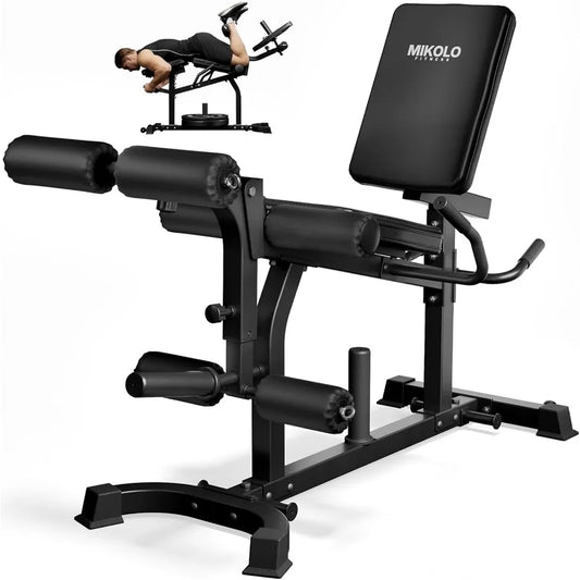Adjustable Leg Extension and Curl Machine for Home Gym Seated/Leg Extension and Lying Leg Curl Equipment