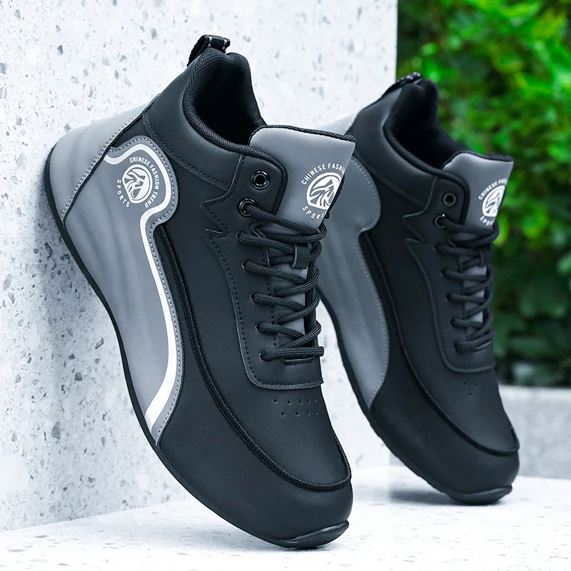 Men's Shoes New Casual Sneakers Shock-Absorbing Breathable/Running Shoes Men's Wear-Resistant Thick-Soled Shoes