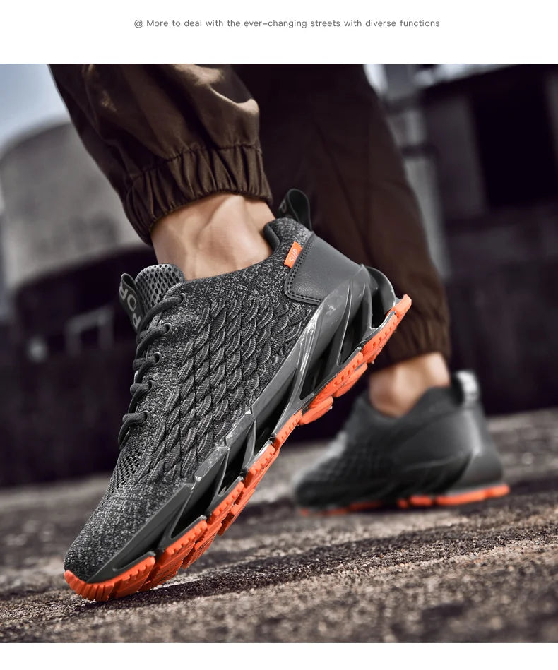 Fashion Men Running Shoes Comfort Men's Walking Sneakers Breathable/Casual Shoes Non-Slip Sports Shoes