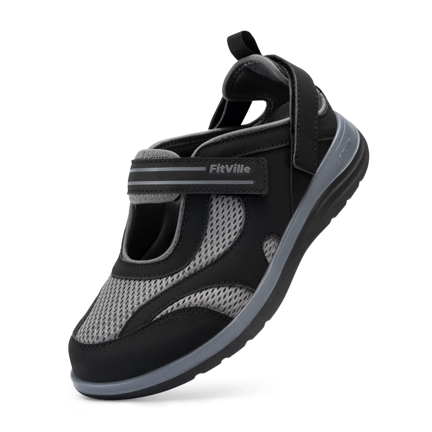 Women's Sandals Mary Jane Casual Shoes Widened Toe For Swollen Feet/Lightweight Breathable Outdoor Elderly Shoe Sandals