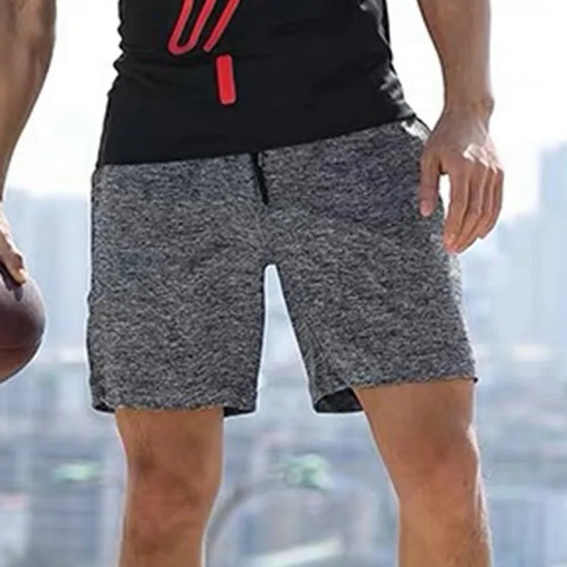 New Men Shorts for Gym Fitness Loose Casual Shorts Bodybuilding/Summer Quick-dry Short Pants Male Beach Sweatpants