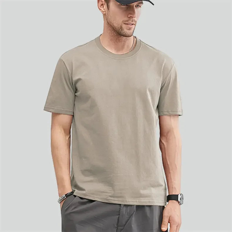 Good Quality T-Shirts Men Summer Sale Cotton Male Tshirt/Short Sleeves Tee Shirt Boys Basic Plain Tops Oversize 5XL