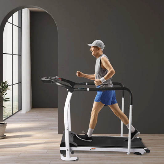 Foldable Treadmill Simple and Practical Walking Machine/Aerobic Exercise Equipment 118*60*105cm (unfold)