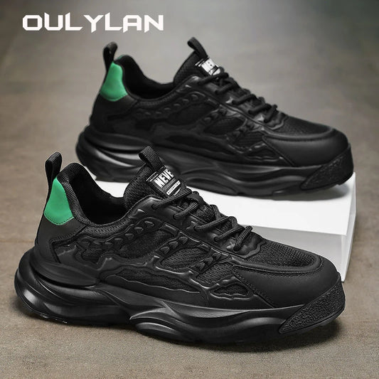 Men's Lightweight Thick Sole Increase Sneaker New Versatile/Men's Shoes Spring Leisure Running Sneakers Breathable