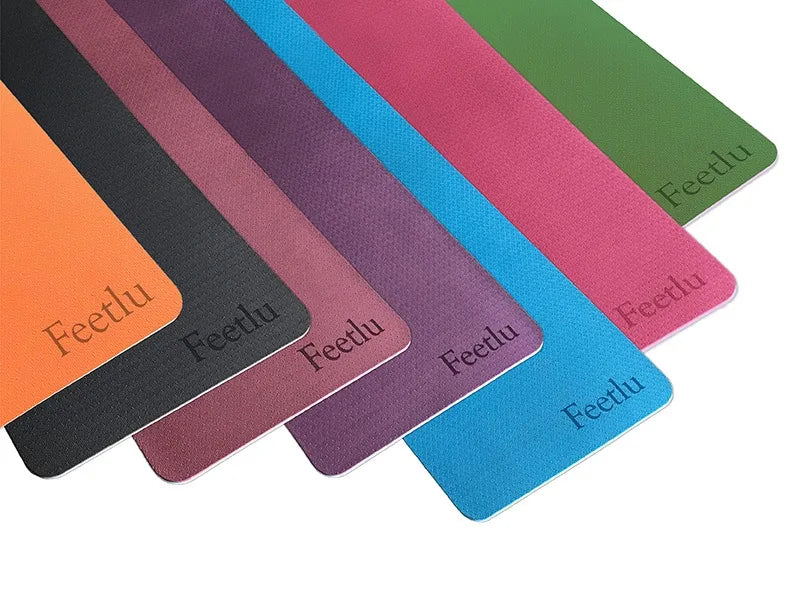 Yoga Mat – 10mm & 12mm Thick Yoga Mat Non-Skid/Dual Surface Workout Mat Eco-Friendly Yoga Mats