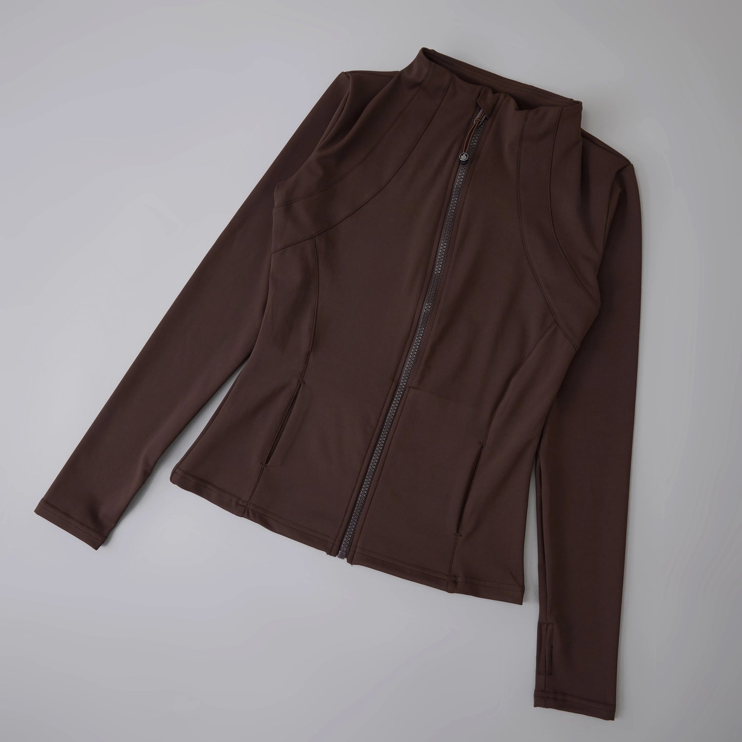 New yoga wear ladies coat round high elastic loose exercise/yoga fitness long sleeve stand-up collar yoga tops