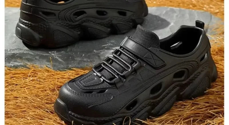 Trendy Men's Sandals Outdoor Wear Thickened Anti-slip Wear-resistant/Fashion EVA Clog Shoes Wholesale