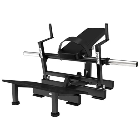 Signature Fitness Glute Bridge Plate-Loaded Hip Thrust Machine/for Butt Shaping and Building Glute Muscles in Black