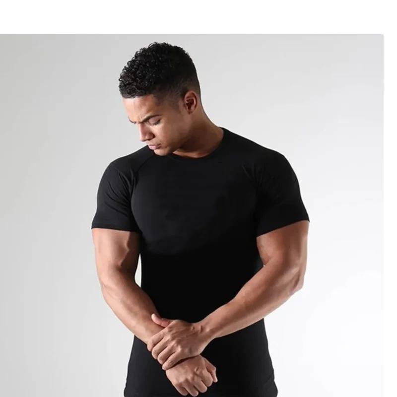 Men Compression Running T-Shirt Fitness Tight Long Sleeve Sport T-shirt/Training Jogging Shirts Gym Sportswear Quick Dry Clothes