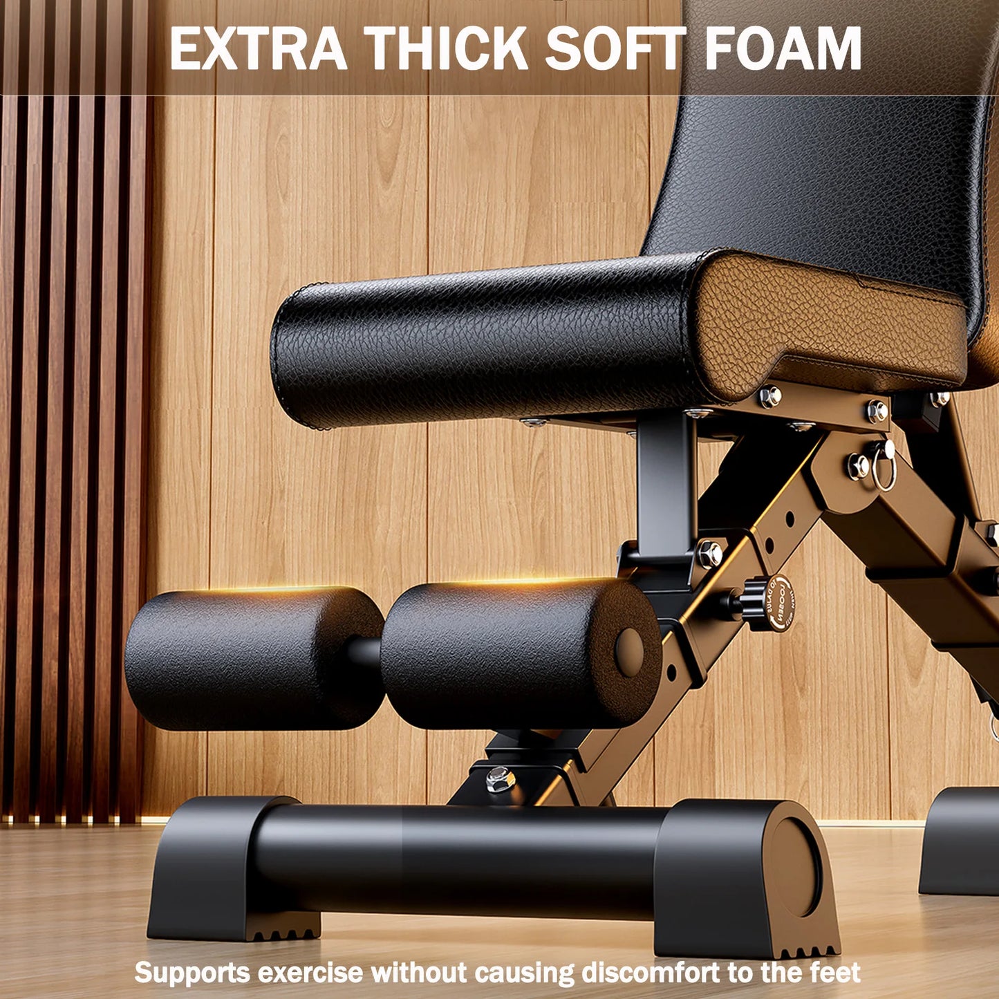 Adjustable Weight Bench for Full Body Workout Multifunctional/Strength Training Dumbbell Bench Press Foldable 1000 lbs Capacity