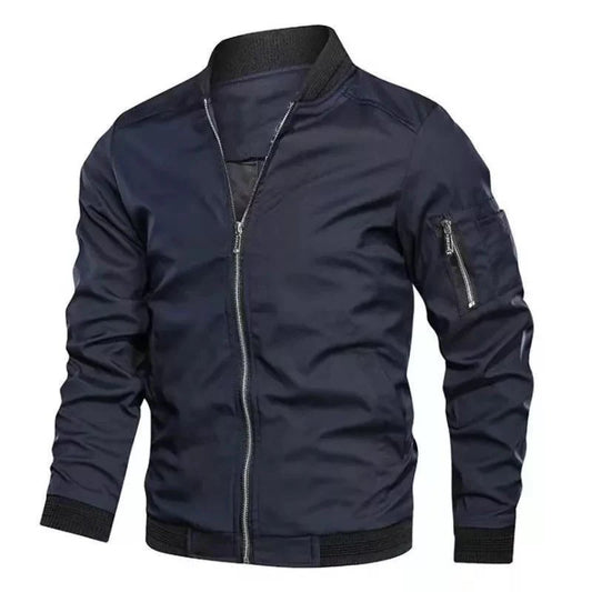 Men's Bomber Zipper Jacket Male Casual Streetwear Hip Hop/Slim Fit Pilot Baseball Coats Men Clothing