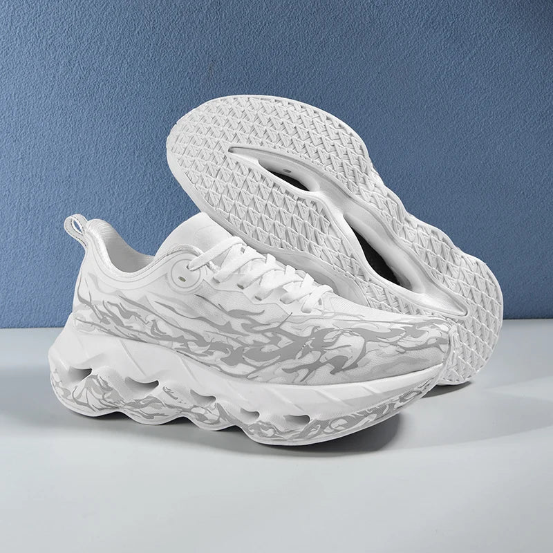 Couple Running Shoes New Shock-absorbing Lightweight Breathe Mesh/Marathon Professional Sports Shoes for Women