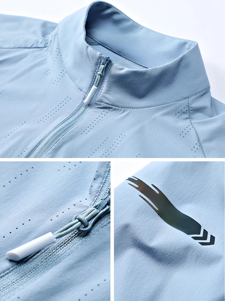 Summer Men's Jackets UV Blocking Skin Coats UPF40+ Sunscreen/Outdoor Clothing Sun Protection Thin Windbreakers Big Size 8XL
