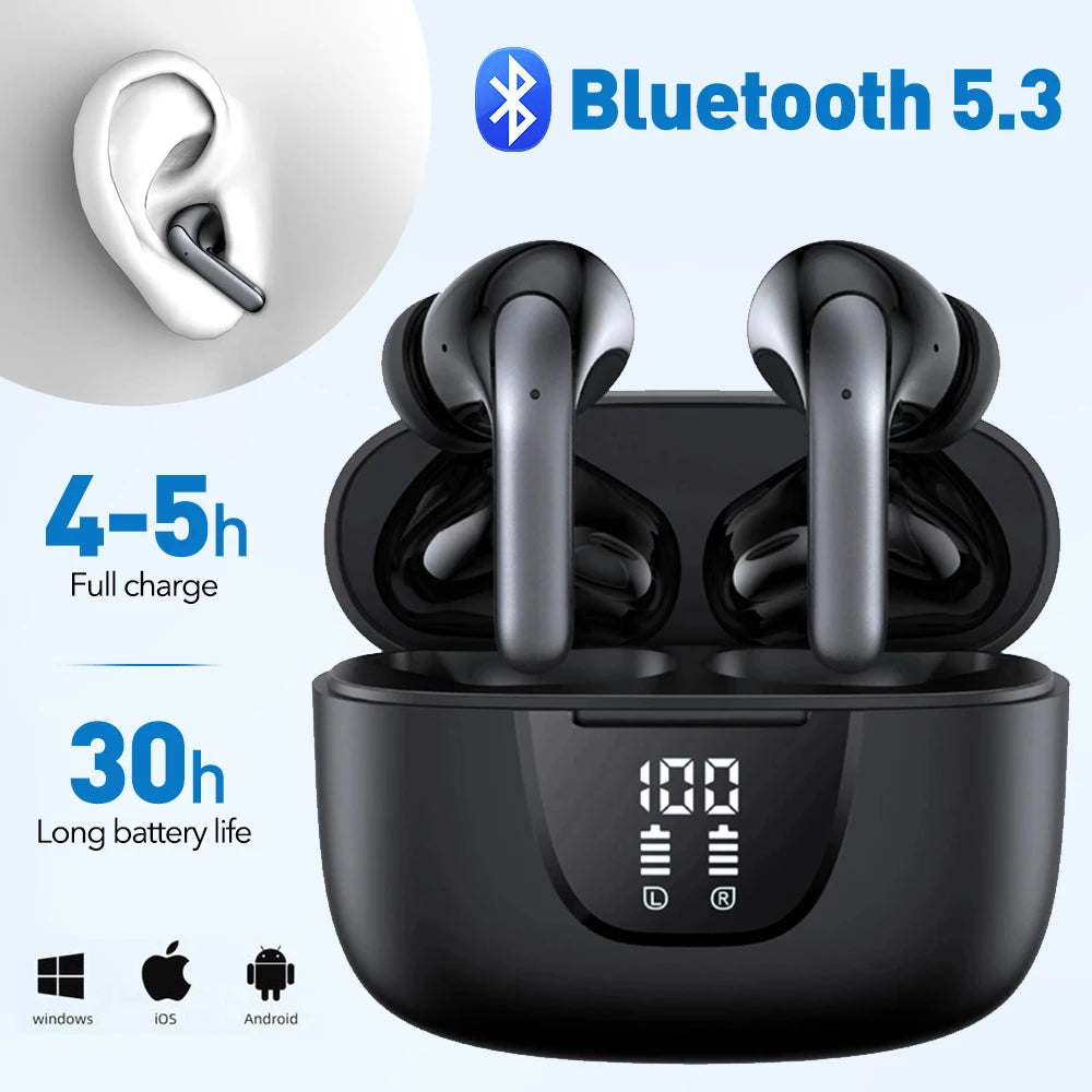 Mpow S42A Wireless Headphones/Active Noise Cancelling 5.3 Bluetooth Earphones