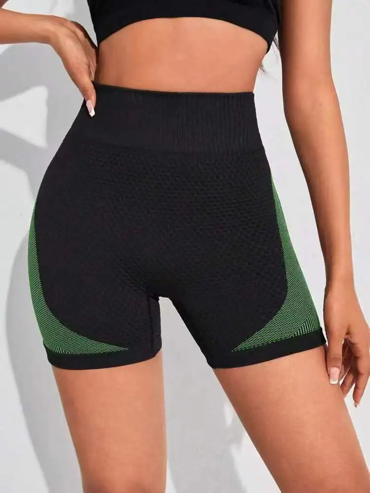 Women High Waist Workout Shorts Seamless Lifting Tummy Control/Tights Comfort Yoga Shorts