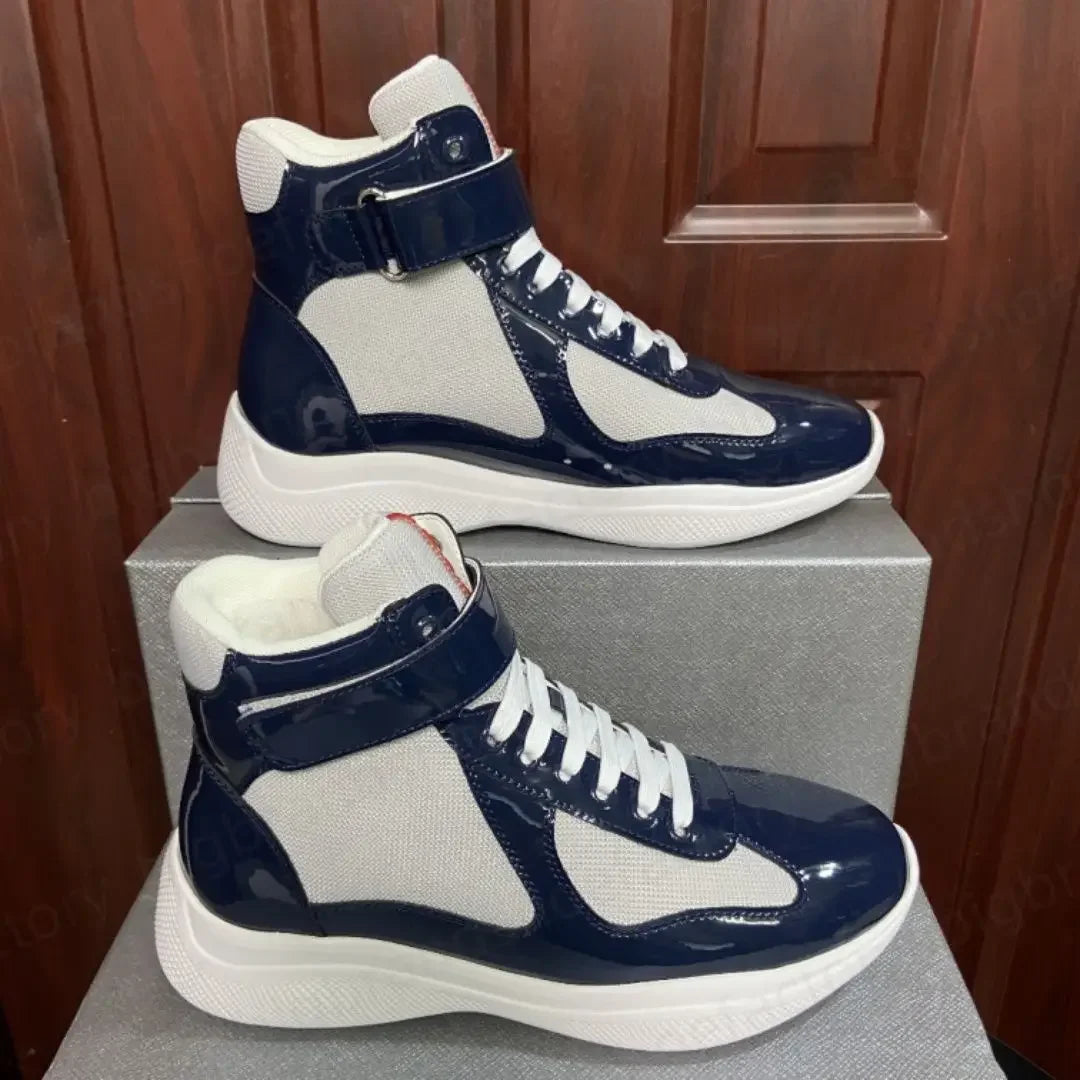 Summer New Casual High End Board Shoes Mesh Breathable/Fashion Men's Shoes Fashion Shoes Sports High Top Couple Shoes