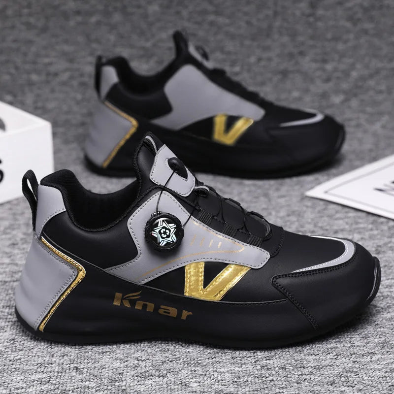 New style shoes Men's shoes, sports shoes versatile and comfortable/no laces required men's soft-soled casual shoes