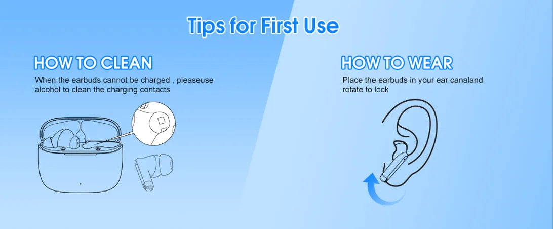 K66 Noise Cancelling Earbuds 90% ANC Reduction 14.2mm/Hi-Res Sound, BT 5.3, IPX7 Waterproof 48H Playtime