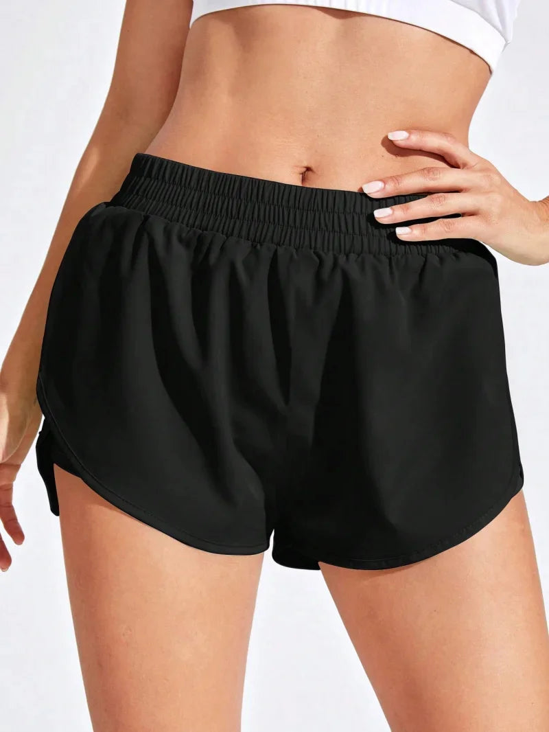 Yoga Shorts Women Fitness Elastic Running Workout Short Leggings/For Ladies Gym Sport Shorts Fitness Sportwear