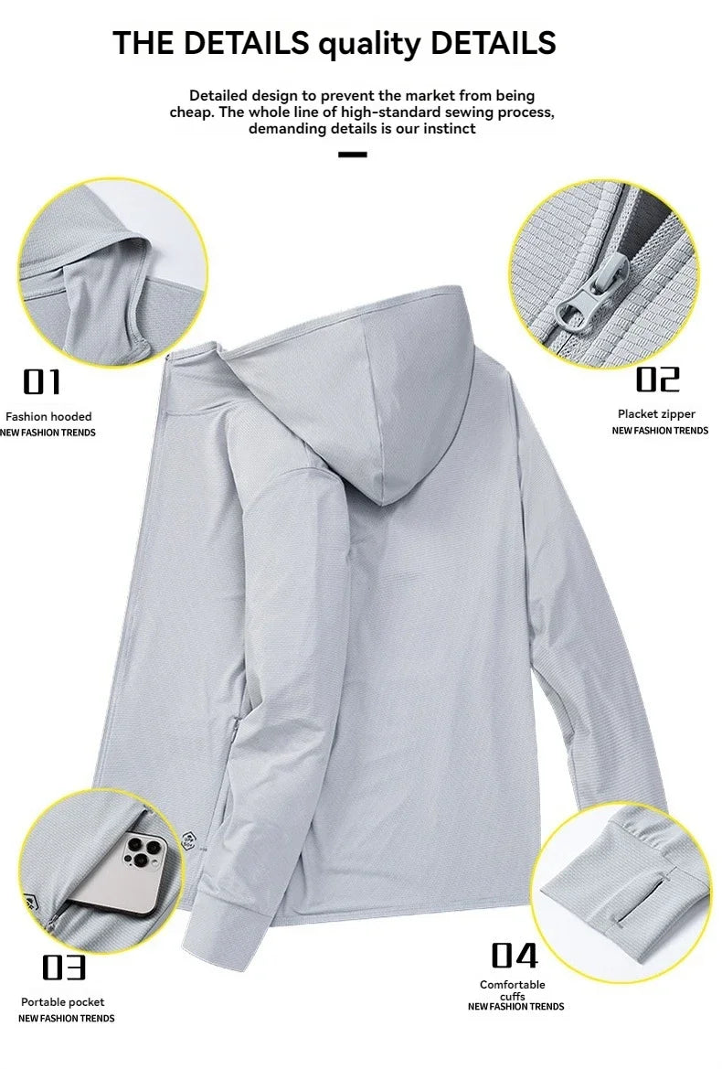 UV Protection Sun Protection Windproof Waterproof Quick Dry/Loose Outdoor Sports Summer Jackets For Women