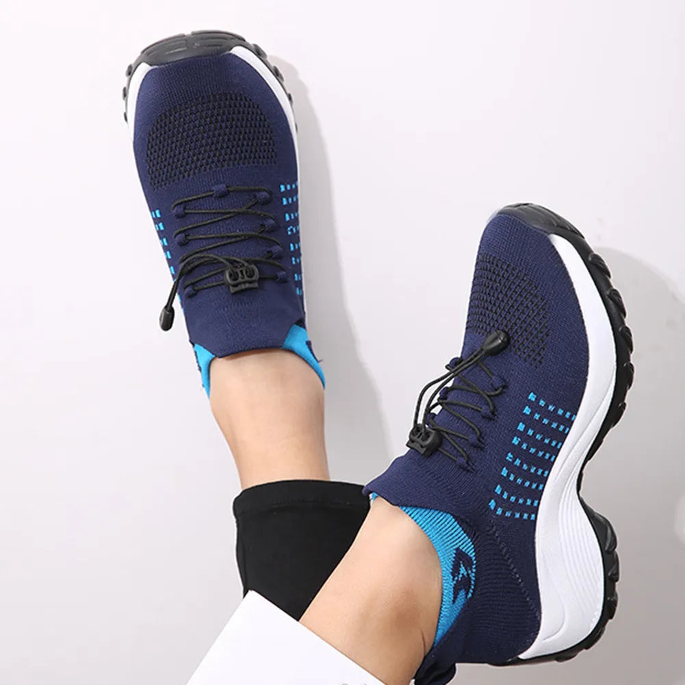 Walking Shoes Sock Sneakers Lightweight/Women Jogging Shoes Shock Absorption