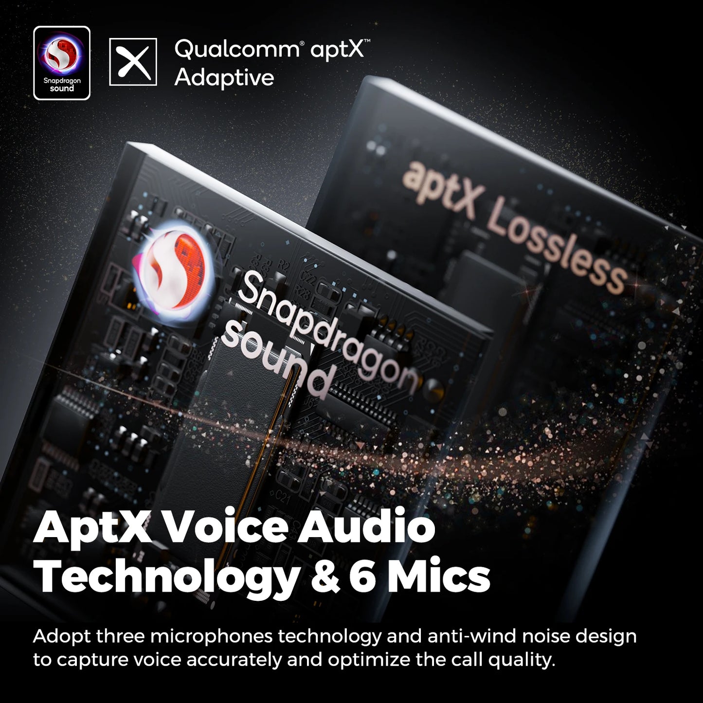 SoundPEATS Air4 Pro ANC Bluetooth 5.3 Wireless Earbuds/with Lossless Sound AptX Voice Multipoint Connection, in-Ear Detection