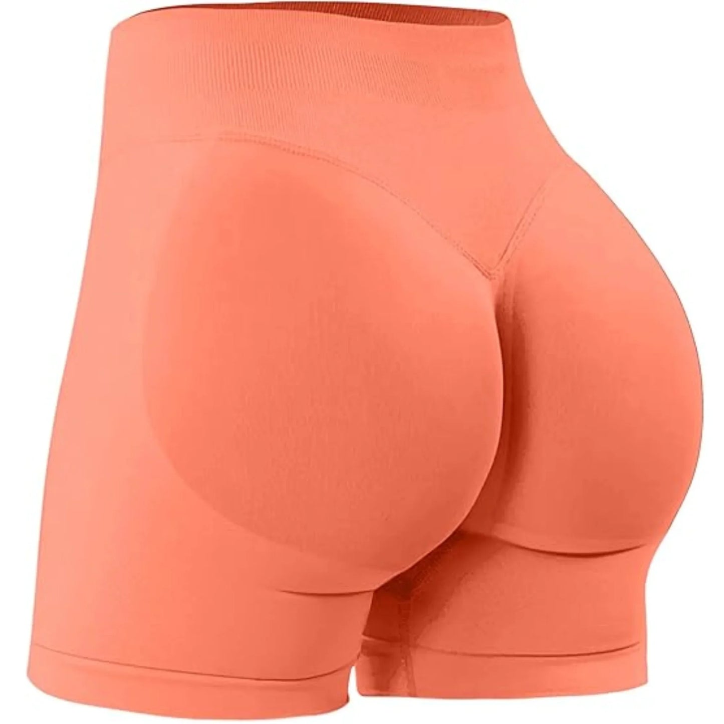 Summer High Waisted Yoga Shorts Fashionable/and Sexy Running Fitness Pants Solid Color Yoga Leggings