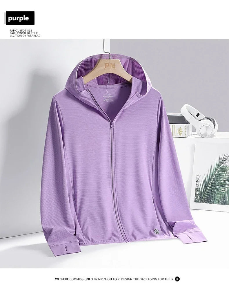 UV Protection Sun Protection Windproof Waterproof Quick Dry/Loose Outdoor Sports Summer Jackets For Women