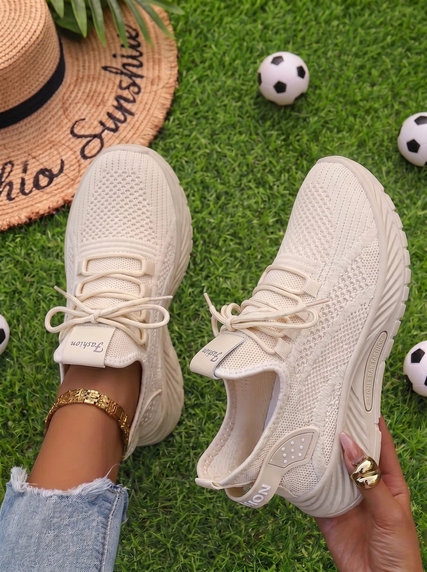 Women Comfort Knit Mesh Slip-on Sneakers Lightweight Non-slip Soft Sole for Daily Outdoor Workout Comfortable Lightweight Knit
