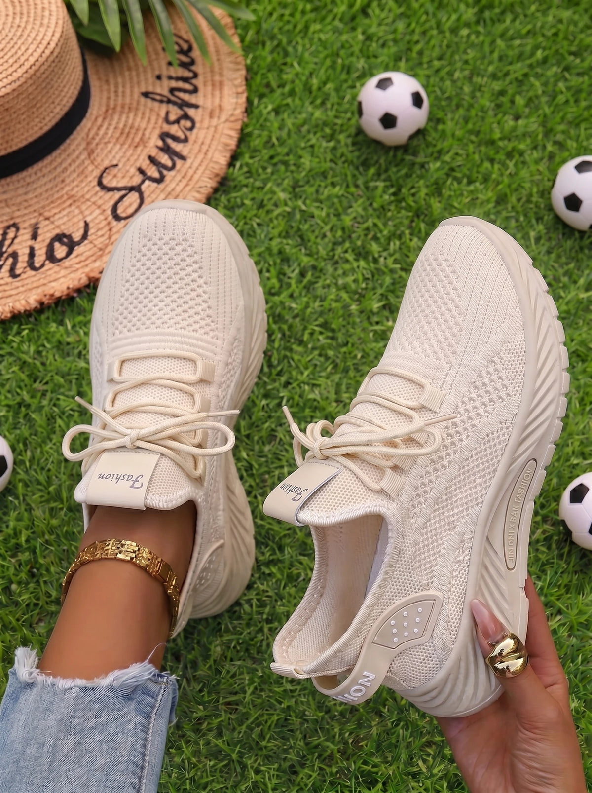 Women Comfort Knit Mesh Slip On Sneakers Lightweight Non Slip/Soft Sole Casual Shoes Daily Outdoor Workout Footwear
