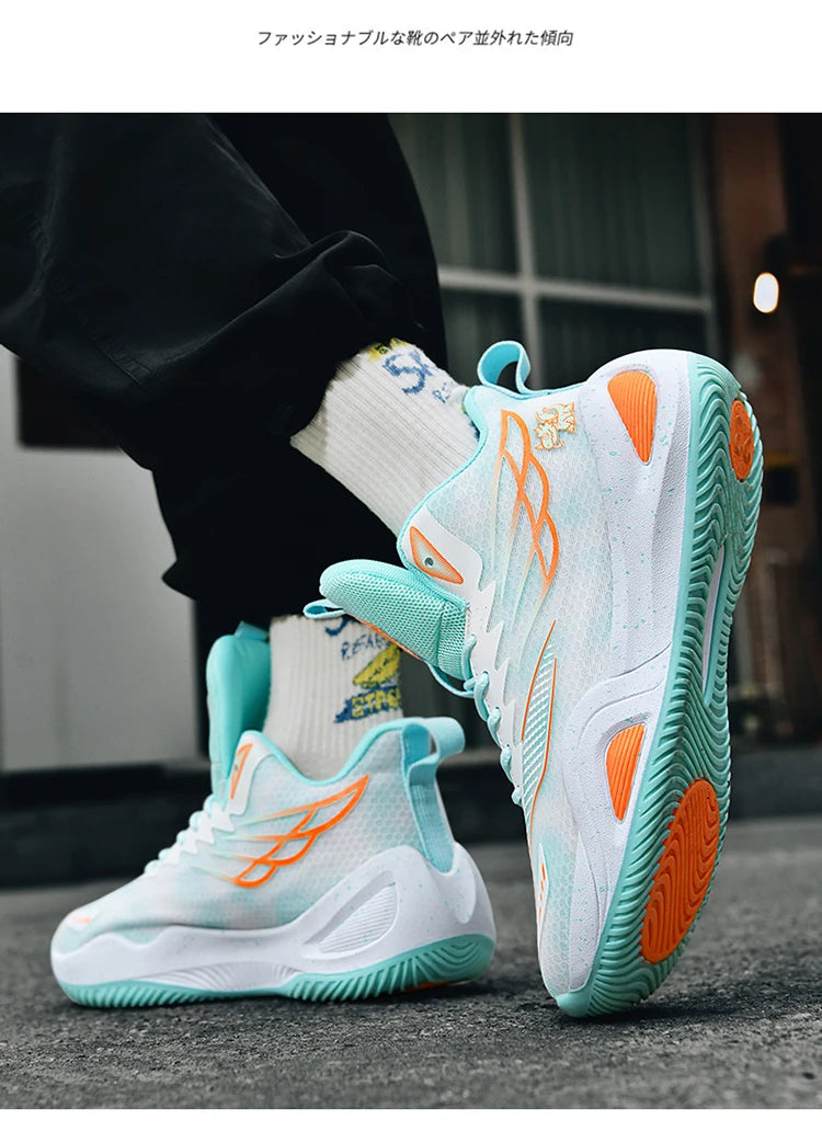 High Quality Sneakers Men Basketball Shoes Light Sports Shoes/Trainer Women Breathable Athletic Outdoor