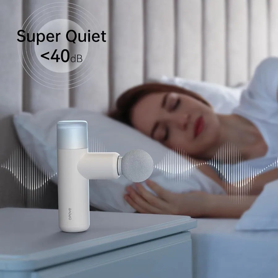 M3 Mini Massage Gun for Back Pain Relief with Facial Mode/7mm Amplitude 4 Vibration Levels Ultralight Portable and Rechargeable