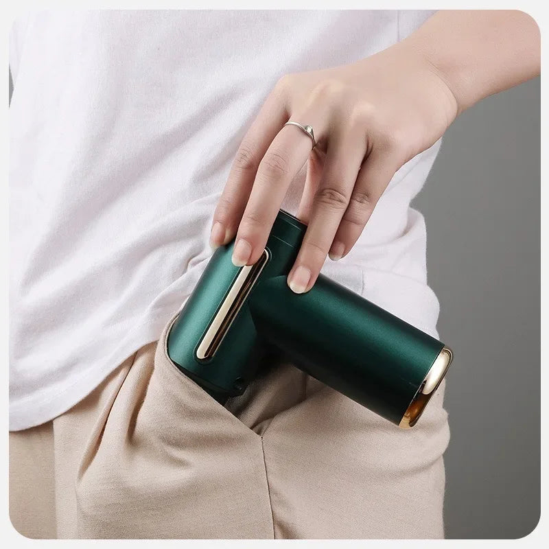 New Portable Fascia Gun Deep Tissue Massage Mini Lightweight/and Adjustable Speed Massage Equipment Suitable for the Whole Body