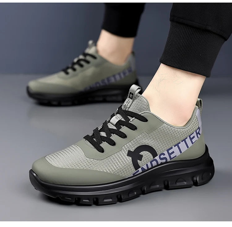 Men Sports Shoes Luxury Casual Sneakers Mesh Running Shoes Summer/Lightweight Platform Fashion Basketball Walking Shoes for Men
