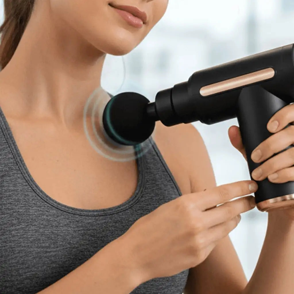 Muscle Relaxation Mini Massage Gun Suitable For Full-Body/And Arm And Back Massage Mini And Compact Portable Type-C Charging