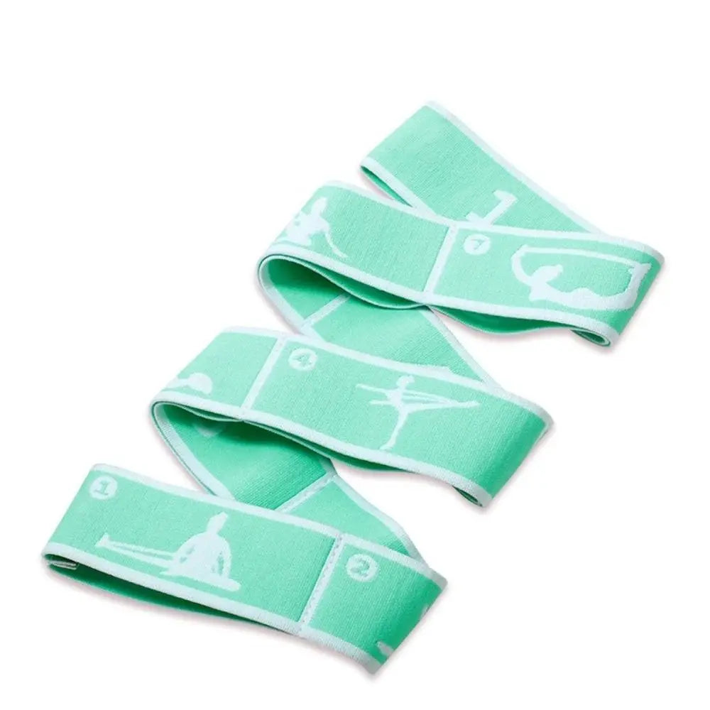 Yoga Stretching Belt Dance Stretching Band Elastic Yoga Resistance Bands/Home Pilates Exercise Pull Strap Belt Fitness Sport
