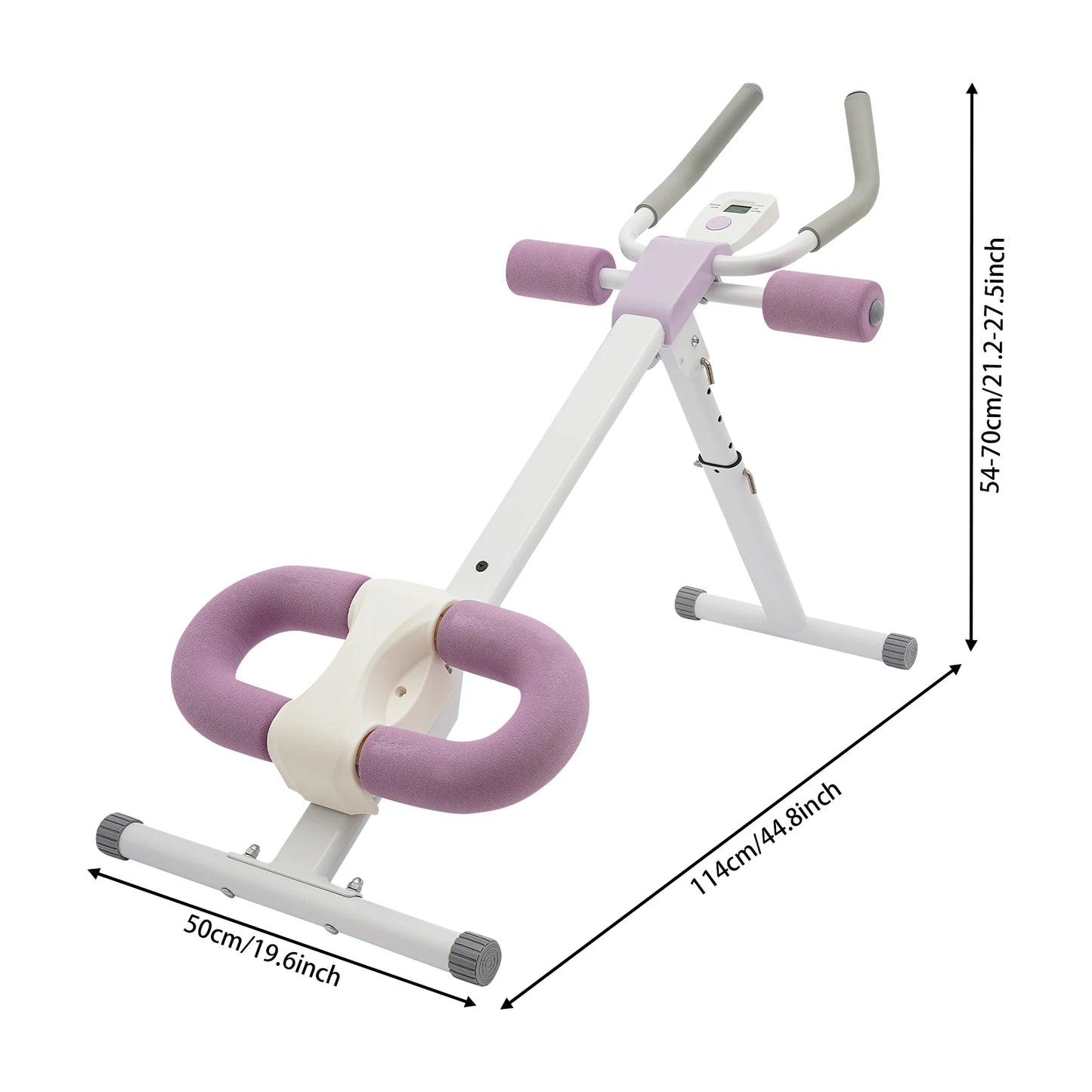 Foldable Abdominal Exercise Machine Abdominal Workout Equipment/Abdominal Trainer Machine for Homes Offices Gyms