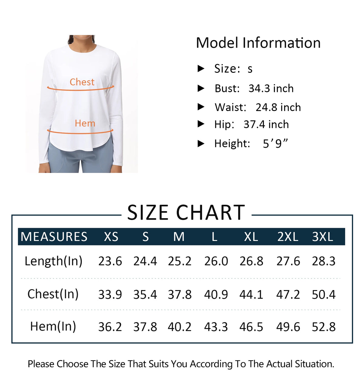 THE GYM PEOPLE Women's Long Sleeve Workout Shirts/Lightweight Cotton Running Yoga Tops with Thumb Hole
