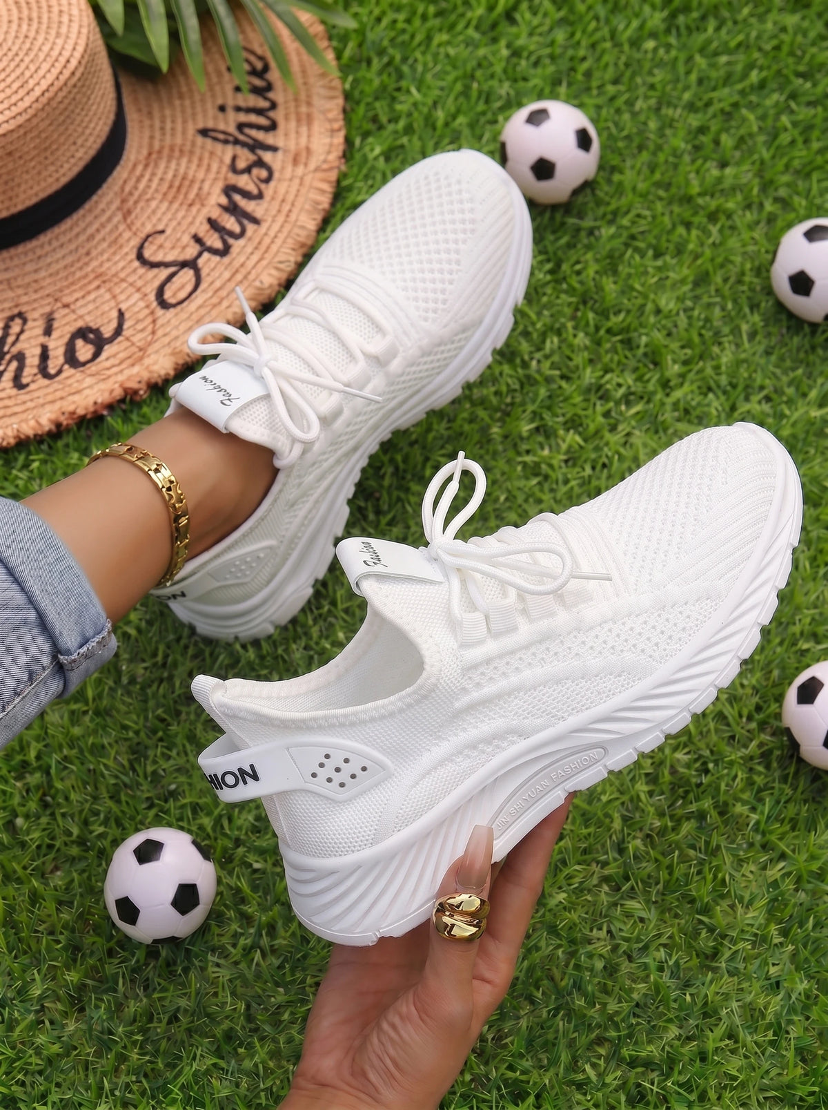 Women Comfort Knit Mesh Slip On Sneakers Lightweight Non Slip/Soft Sole Casual Shoes Daily Outdoor Workout Footwear