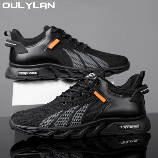 Oulylan Men's Shoes Lightweight Running Shoes for Men Sneakers/Comfortable Sport Shoes Outdoor Casual Men Shoes