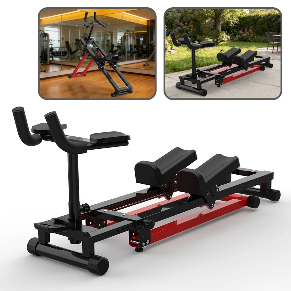 Ye 3-in-1 Spine Twist Stretcher Stair Stepper & Waist Trainer/Adjustable Back Stretcher for Lower Back Exercise Core Activation Machine