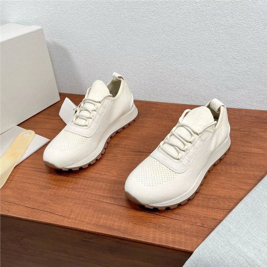New Men's Lightweight Knitted Shoes Breathable Comfortable/Trendy Casual Athletic Sneakers Fashion Daily Footwear