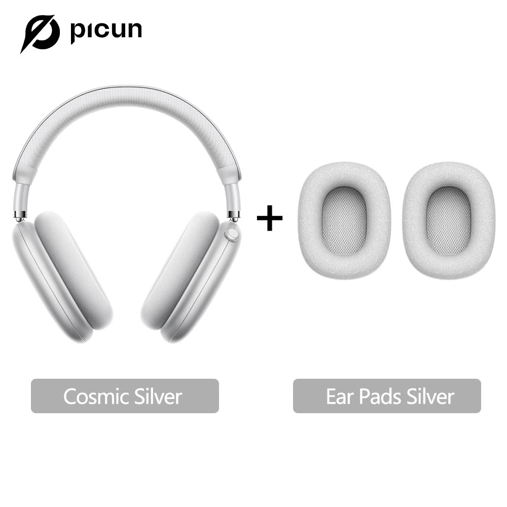 Picun F8 Pro ANC Wireless Headphones Head Tracking 3D Spatial Audio/52dB ANC HIFI Bluetooth Headset ENC HD Mic Low-Latency APP