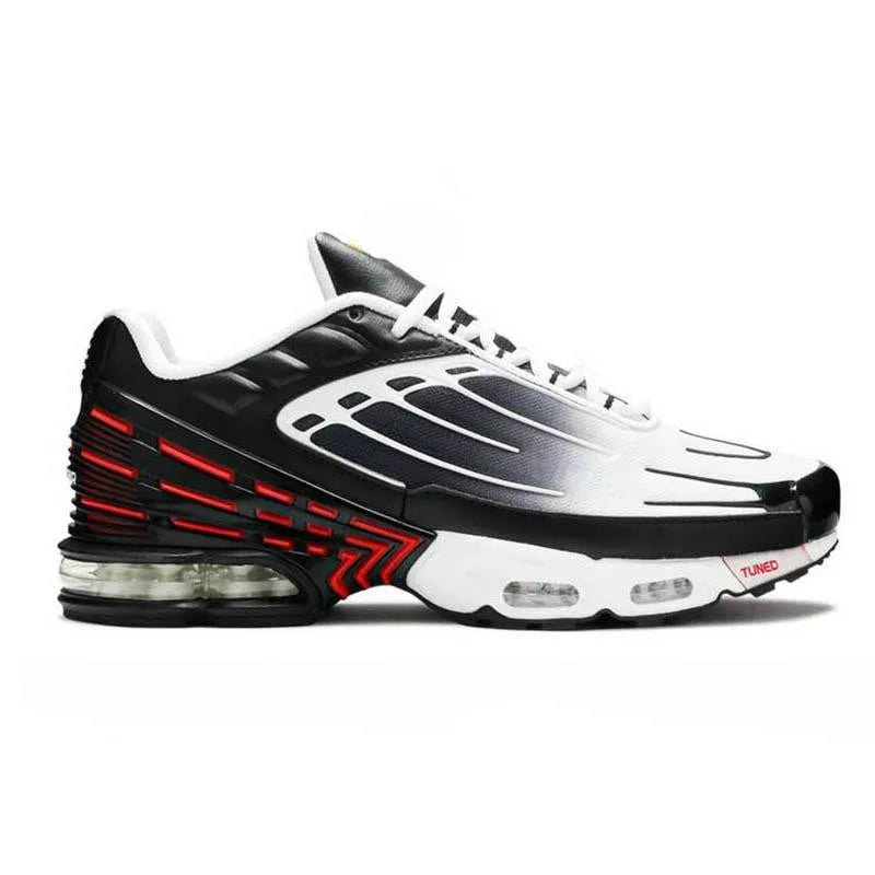 designer Tuned Tn Plus 3 Women's Running Shoes/Fashion Trainers Unity brown Bred Mesh Sneakers