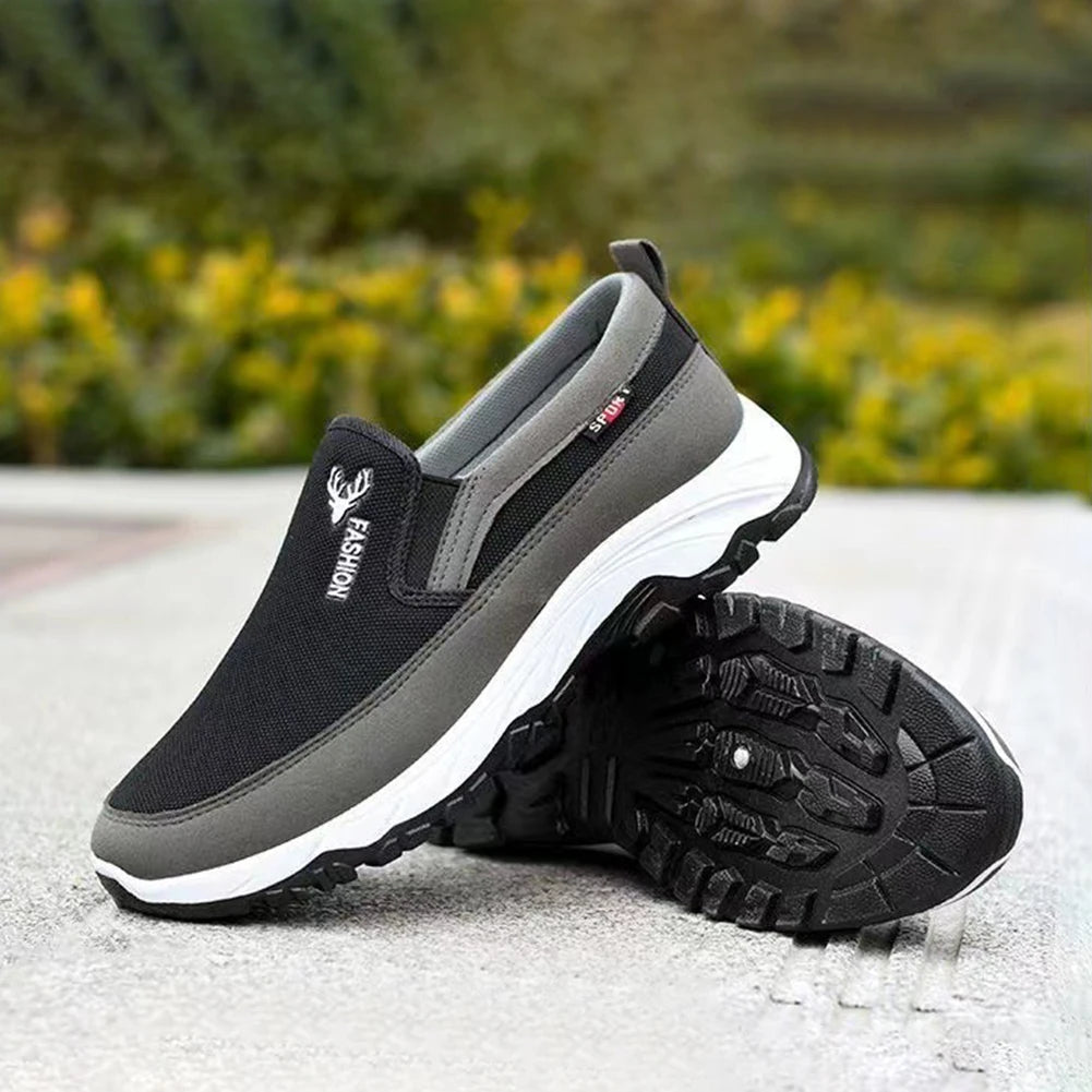 Men Running Hiking Sneakers Slip On Orthopedic Travel/Non-Slip Comfortable for Outdoor Activity Hiking Walking